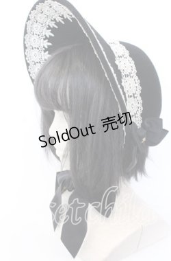 画像1: Innocent World / イザベラ ボンネット  クロ O-25-09-19-031-IW-AC-OW-OS