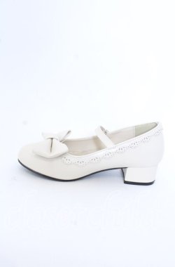 画像3: axes femme kawaii / ローヒールリボンパンプス M オフ O-25-09-19-037-AX-SH-IG-ZT346
