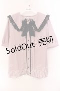 Rojita / フリルセーラー衿レースアップブラウス  ピンク O-25-09-20-030-LO-BL-IG-OS