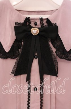 画像2: Rojita / フリルセーラー衿レースアップブラウス  ピンク O-25-09-20-030-LO-BL-IG-OS