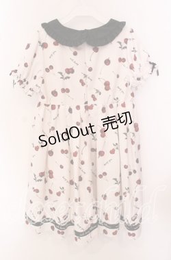 画像3: Ank Rouge / メルトチェリーワンピース  オフ×クロ O-25-09-20-032-CA-OP-IG-ZT091