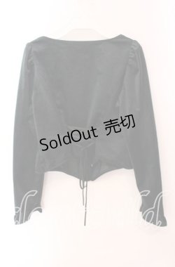画像2: an another angelus / ベロアコルセットブラウス  グリーン O-25-09-20-033-CA-BL-IG-OS