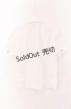 画像3: Kurumi Collaboration / マリンアカデミアブラウス M 中白 O-25-09-20-034-LO-BL-IG-OS