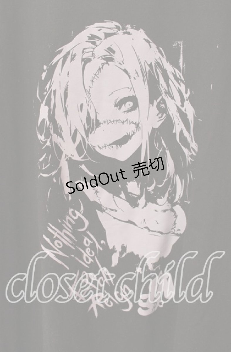 画像2: 【SALE】NieR CLOTHING / 擬人化カットソー  ブラック O-25-09-20-036-PU-TS-IG-ZT319 (2)