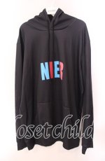 画像1: 【SALE】NieR CLOTHING / NIER STREET EDGY HEART HOODIE パーカー  ブラック×マルチ O-25-09-20-038-PU-TO-IG-ZT049 (1)