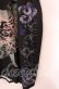 画像3: NieR Clothing / LONG SLEEVE UNISEX CUTSEW【SERPENT】 カットソー  ブラック系 O-25-09-20-039-PU-TO-IG-OS (3)