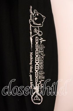 画像2: NieR Clothing / プリントカットソー XL ブラック O-25-09-20-040-PU-TO-IG-OS