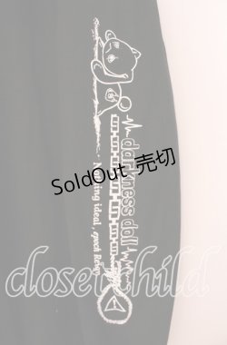 画像2: NieR Clothing / プリントカットソー XL ブラック O-25-09-20-040-PU-TO-IG-OS