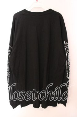 画像3: NieR Clothing / プリントカットソー XL ブラック O-25-09-20-040-PU-TO-IG-OS