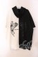 画像2: NieR Clothing / LONG LENGTH TWO-TONE ZIP OUTER【WING】 パーカー  ブラック×ホワイト O-25-09-20-043-PU-TO-IG-OS (2)