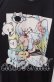 画像2: NieR Clothing / 擬人化Tシャツ F ブラック×ホワイト O-25-09-20-047-PU-TS-IG-OS (2)
