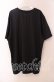 画像3: NieR Clothing / 擬人化Tシャツ F ブラック×ホワイト O-25-09-20-047-PU-TS-IG-OS (3)