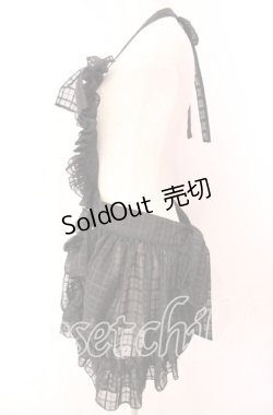 画像3: Physical Drop / ハートエプロン  クロ O-25-09-20-005-LO-OP-OW-OS