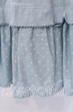 画像3: PINK HOUSE / 水玉プリント使いチュニックカットソー  サックス O-25-09-20-058-LO-OP-OW-OS