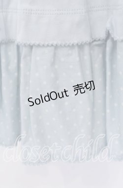 画像3: PINK HOUSE / 水玉プリント使いチュニックカットソー  サックス O-25-09-20-058-LO-OP-OW-ZI