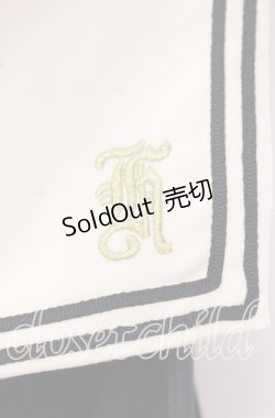 画像4: Secret Honey / ワッペンリボンセーラーワンピース  ネイビー O-25-09-20-059-CA-OP-OW-OS