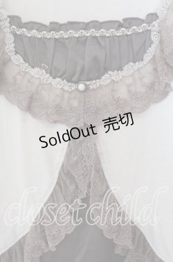 画像2: axes femme / レイヤード風サテンプルオーバー  キナリ O-25-09-20-061-AX-TO-OW-OS