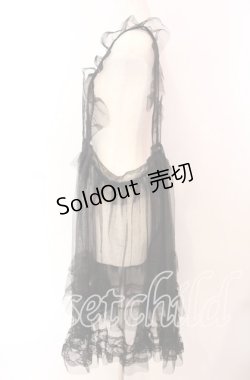 画像3: FLC / 星名桜子 hsチュールエプロンジャンスカ 3L クロ O-25-09-20-006-LO-OP-OW-OS