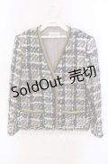 INGEBORG / ミックスツイードジャケット  グレー系 O-25-09-20-067-LO-JA-OW-ZI