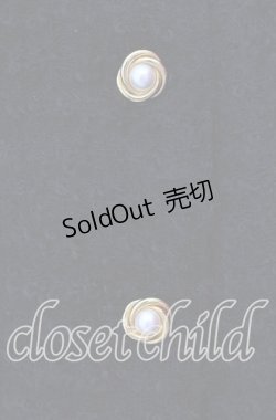 画像2: INGEBORG / パールボタン使いツイードスカート  クロ O-25-09-20-069-LO-SK-OW-ZI