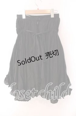 画像3: BPN / はしごレース天蓋風スカート M ブラック×レッドリボン O-25-09-20-074-GO-SK-IG-OS