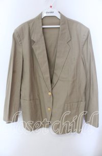 INGEBORG / バックロゴジャケット  ベージュ O-25-09-20-081-LO-JA-OW-ZI