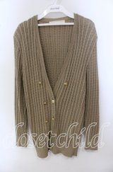 INGEBORG / ケーブルニットカーディガン  ベージュ O-25-09-20-084-LO-TO-OW-ZI