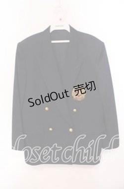 画像1: INGEBORG / エンブレムワッペン使いジャケット  ネイビー O-25-09-20-089-LO-JA-OW-OS