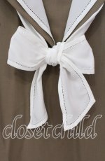 画像2: 【SALE】INGEBORG / セーラー半袖ワンピース  ベージュ O-25-09-20-091-LO-OP-OW-ZT119 (2)