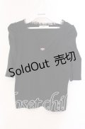 Ank Rouge / プチバラテレコトップス M クロ O-25-09-20-097-CA-TO-OW-OS