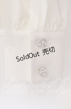 画像2: Ank Rouge / サイドリボンタイブラウス M シロ O-25-09-20-107-CA-BL-OW-OS