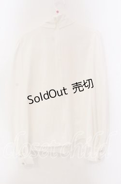 画像3: Ank Rouge / サイドリボンタイブラウス M シロ O-25-09-20-107-CA-BL-OW-OS