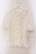 Angelic Pretty / Cute Ribbonシフォンブラウス  シロ O-25-09-20-110-AP-BL-OW-OS