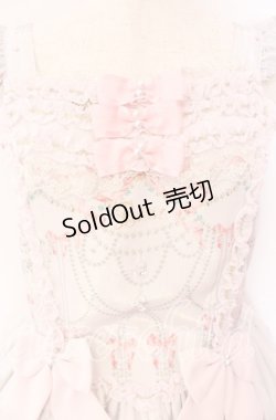 画像2: BABY,THE STARS SHINE BRIGHT / Marie-Antoinette〜華麗なる輝きに秘めた永遠の想い〜柄フリルジャンパースカート  ピンク O-25-09-20-010-BA-OP-OW-OS