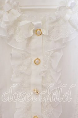 画像2: Angelic Pretty / Cute Ribbonシフォンブラウス  シロ O-25-09-20-110-AP-BL-OW-OS