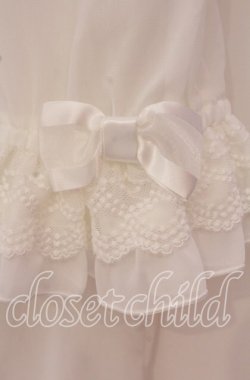 画像3: Angelic Pretty / Cute Ribbonシフォンブラウス  シロ O-25-09-20-110-AP-BL-OW-OS