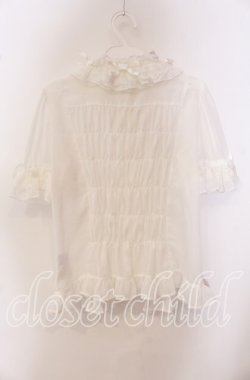 画像4: Angelic Pretty / Cute Ribbonシフォンブラウス  シロ O-25-09-20-110-AP-BL-OW-OS