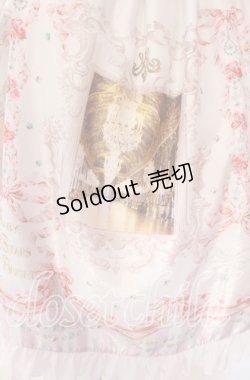 画像4: BABY,THE STARS SHINE BRIGHT / Marie-Antoinette〜華麗なる輝きに秘めた永遠の想い〜柄フリルジャンパースカート  ピンク O-25-09-20-010-BA-OP-OW-OS