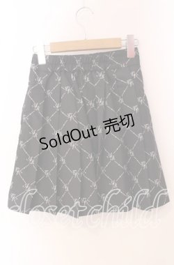 画像3: Ank Rouge / モノグラムスカート M クロ O-25-09-20-116-CA-SK-OW-OS