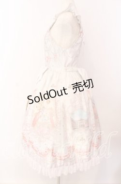 画像5: BABY,THE STARS SHINE BRIGHT / Marie-Antoinette〜華麗なる輝きに秘めた永遠の想い〜柄フリルジャンパースカート  ピンク O-25-09-20-010-BA-OP-OW-OS