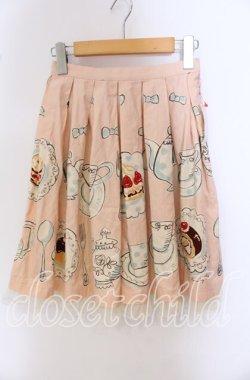 画像1: Emily Temple cute / ティーカップスカート  ピンク O-25-09-20-120-ET-SK-OW-OS
