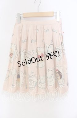 画像1: Emily Temple cute / ティーカップスカート  ピンク O-25-09-20-120-ET-SK-OW-OS