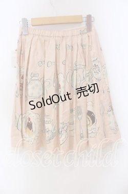 画像3: Emily Temple cute / ティーカップスカート  ピンク O-25-09-20-120-ET-SK-OW-OS