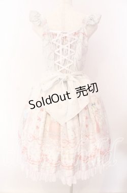 画像6: BABY,THE STARS SHINE BRIGHT / Marie-Antoinette〜華麗なる輝きに秘めた永遠の想い〜柄フリルジャンパースカート  ピンク O-25-09-20-010-BA-OP-OW-OS