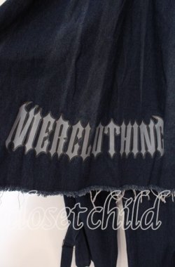 画像2: NieR Clothing / 取り外し可能フラップ付きWIDE DENIM PANTS パンツ  インディゴ O-25-09-20-125-PU-PA-IG-OS