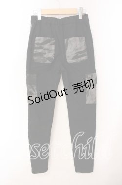 画像3: NieR Clothing / 6ポケットストレッチパンツ  ブラック O-25-09-20-126-PU-PA-IG-OS