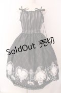 Enchantlic Enchantilly / トランプティータイムジャンパースカート  クロ O-25-09-20-014-LO-OP-OW-OS
