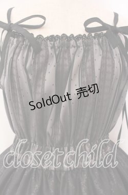 画像2: Enchantlic Enchantilly / トランプティータイムジャンパースカート  クロ O-25-09-20-014-LO-OP-OW-OS