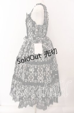 画像3: metamorphose / 【プラスサイズ】クラウンクロスティアードジャンパースカート 2 クロ O-25-09-20-015-ME-OP-OW-OS