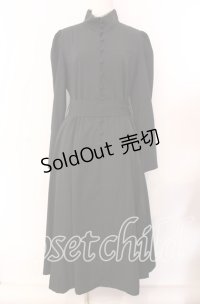 Sheglit / "Victorian"バッスルワンピース XL ブラック O-25-09-20-016-EL-OP-OW-OS